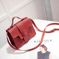 Square Women's Messenger Bag Retro Handbag