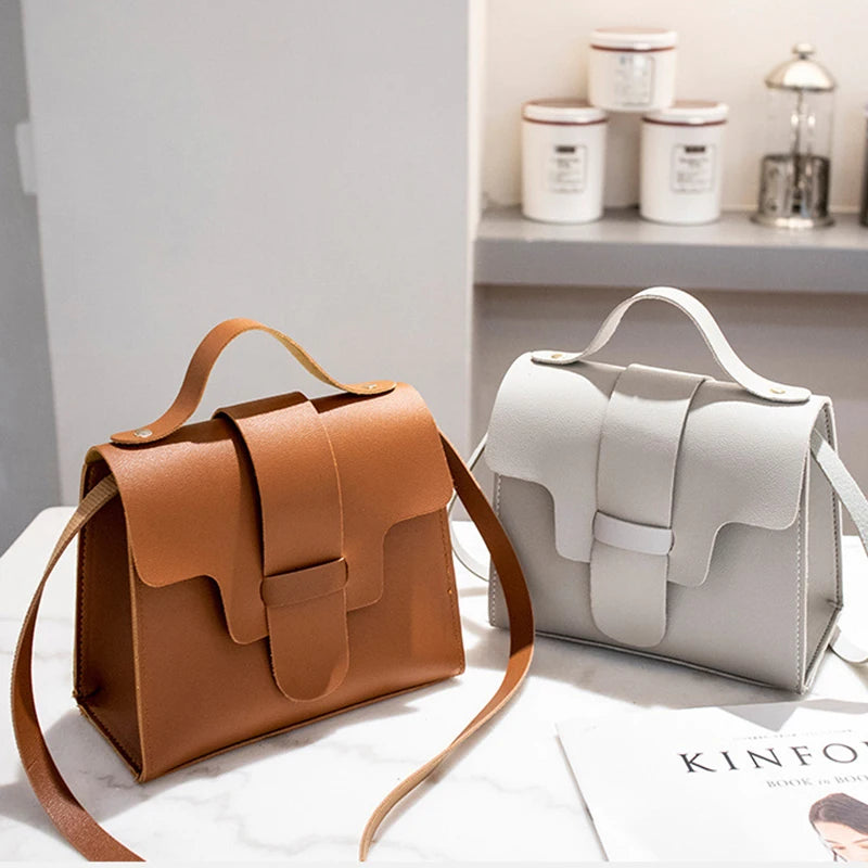 Square Women's Messenger Bag Retro Handbag