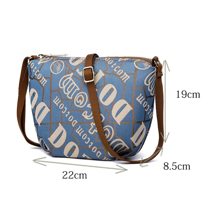 Small Women Bag School Crossbody Handbags Alphabetic Ship
