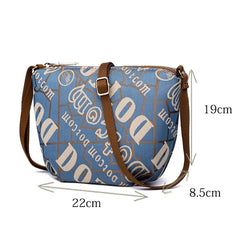 Small Women Bag School Crossbody Handbags Alphabetic Ship