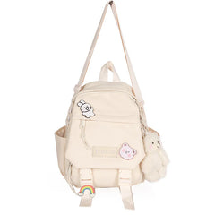 Small Women's Backpack Waterproof Nylon Japanese Casual Young G