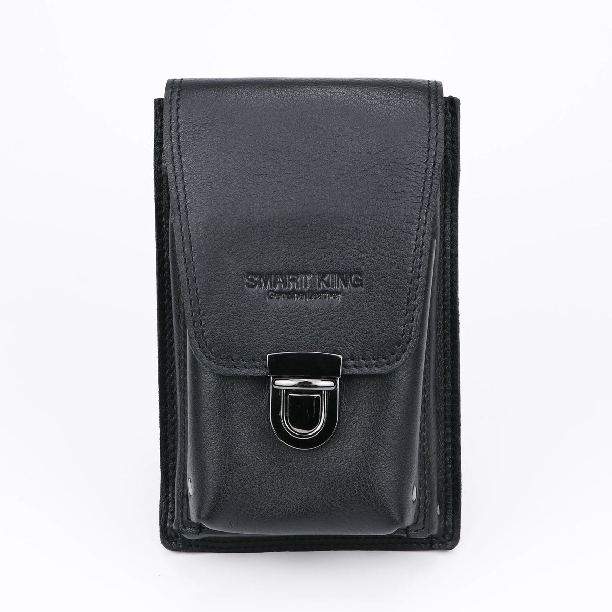 Smart King Waist Packs for Men Crazy Horse Leather Man Belt Bag