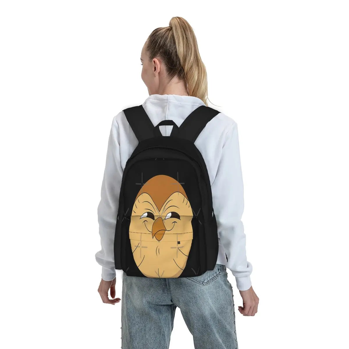 Hooty The Owl House Backpack - Anime Zipper Bag for Men Women Kids