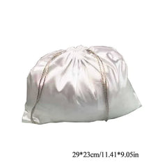 Satin Hair Bag Drawstring for Wigs/Makeup/Jewelry