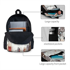 Japanese Snow Monkeys Backpacks Men Women Kids