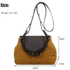 Vintage Shoulder Crossbody Bag Women Chain Handle Handbags