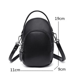 Large Capacity Soft Cowhide Women's Handbag