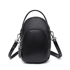 Large Capacity Soft Cowhide Women's Handbag