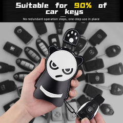 Soft Leather Key Bag Housekeeper Key Case Wallet For Men