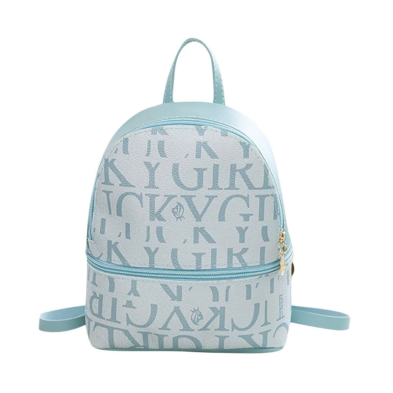 Stylish Small Leather Female Backpack Women Shoulder Bag Mini Bagpack