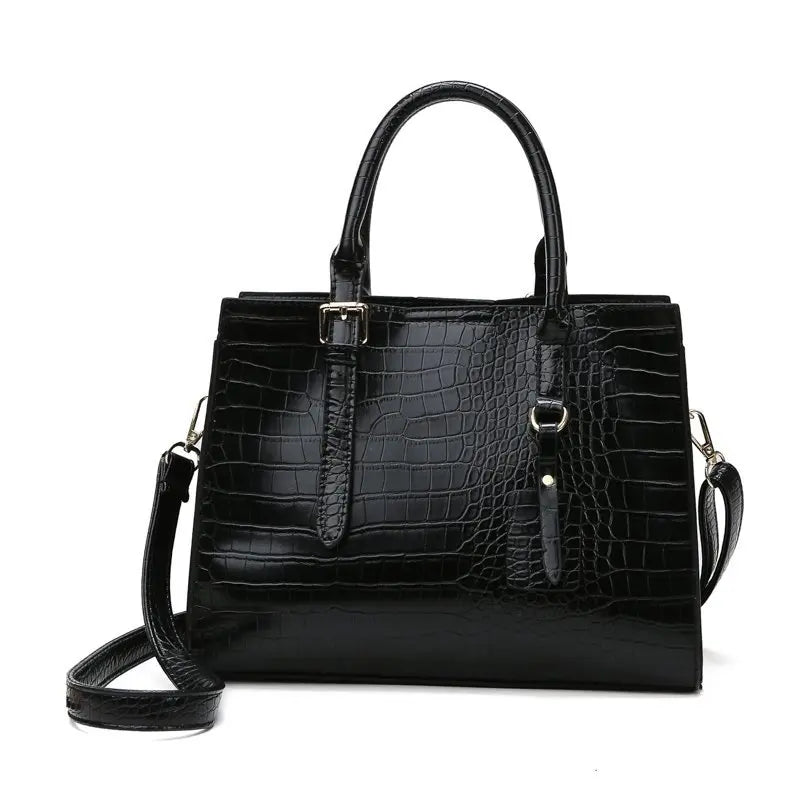 Soft Leather Large Capacity Women Shoulder Bags