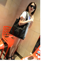 Soft Leather Women Bag Casual Hobo Bags Vintage Handbags Shopper Female