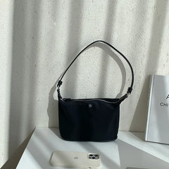 Nylon Bucket Shoulder Bag Women Handbags Purses Totes