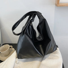 Soft PU Leather Shoulder Bag For Women Large Capacity Tote Bags