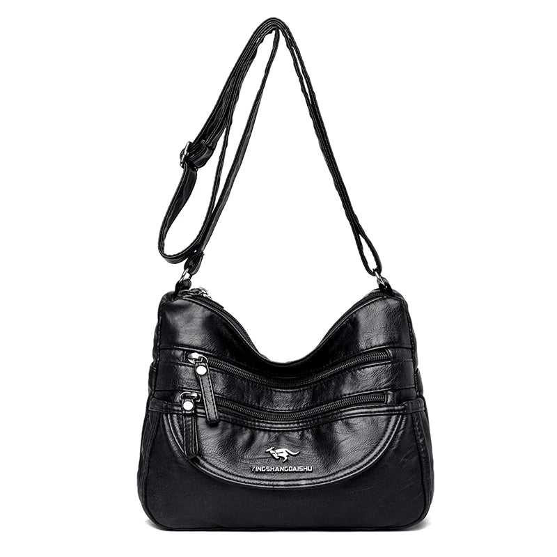 Chic PU Leather Women's Shoulder Bag