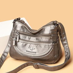 Chic PU Leather Women's Shoulder Bag