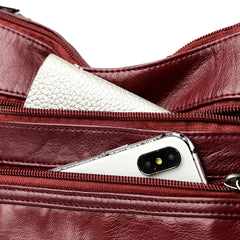 Chic PU Leather Women's Shoulder Bag