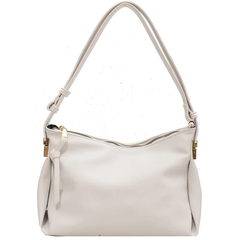 Soft Surface Large-capacity Women's Shoulder Bag