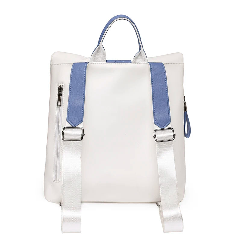 Soft Touch Multi-Function Small Backpack Female Ladies Shoulder Bag Girl Purse