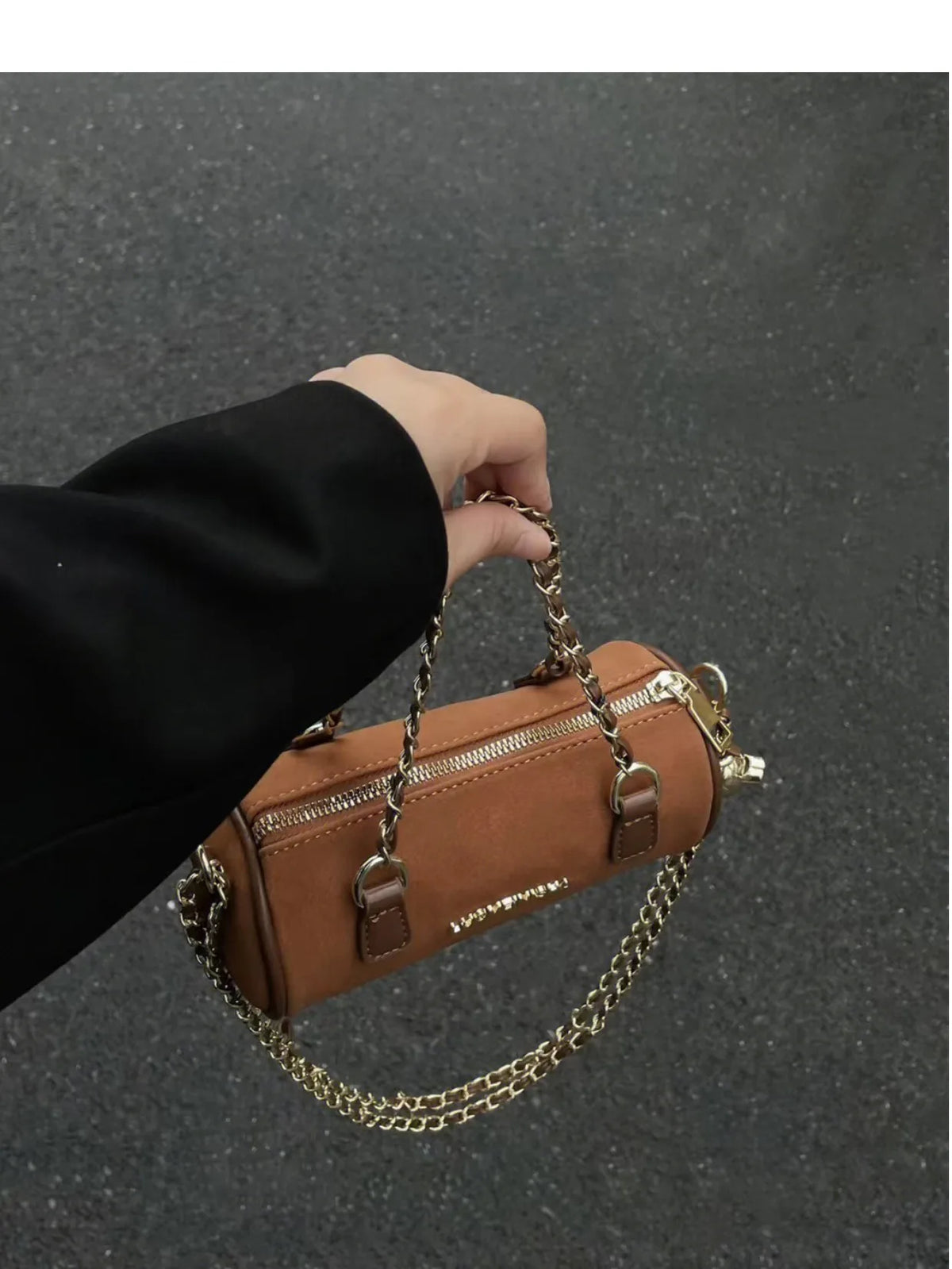 Retro Rhombus Chain Crossbody Bag for Women