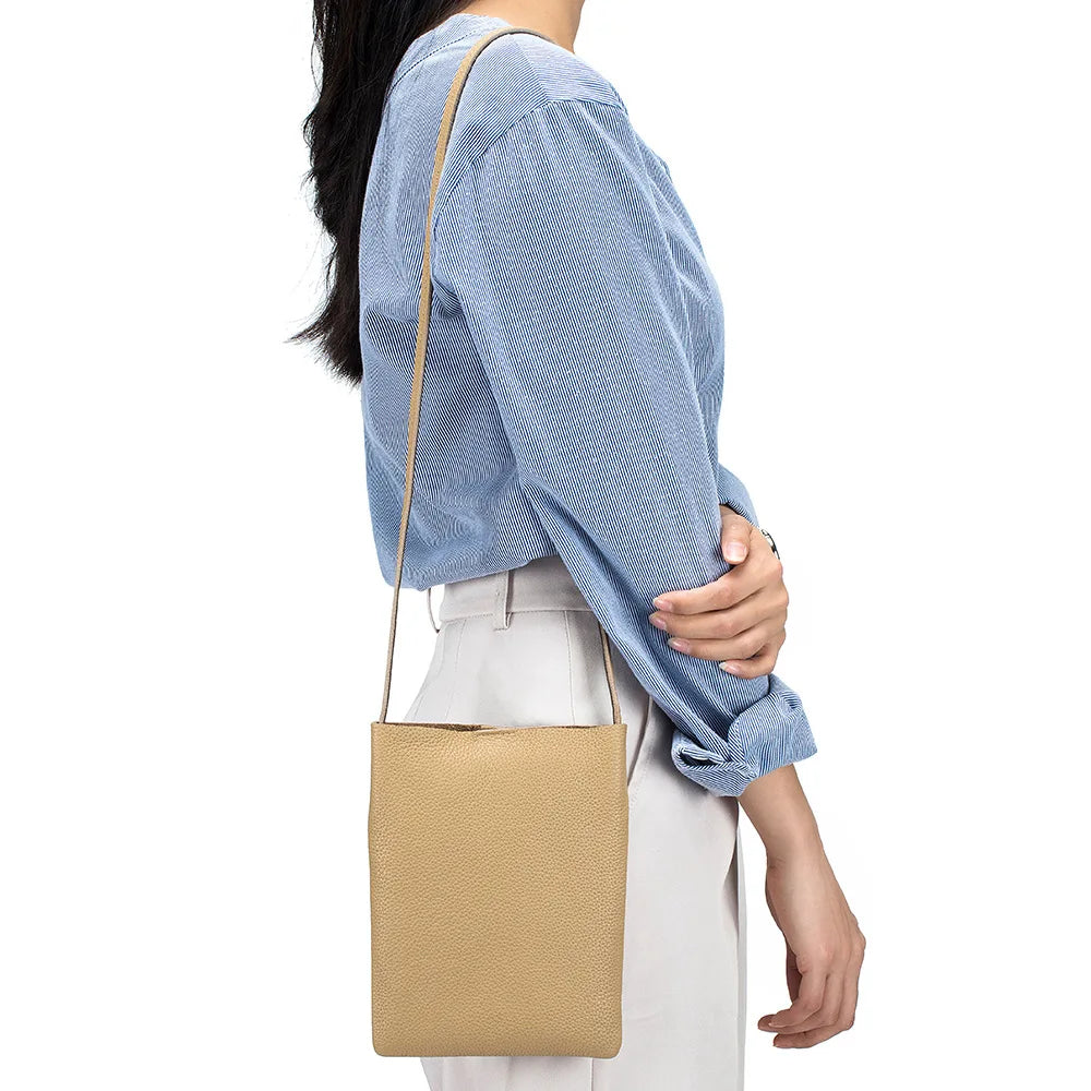 Soft Leather Pouch Lightweight Crossbody Shoulder Bag B21