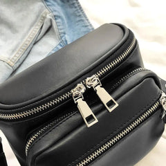 Solid Handbags Women Ladies Shoulder Bags PU Leather Large Capacity