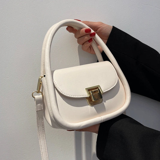 Women Leather Crossbody Flap Bag Shoulder Bag