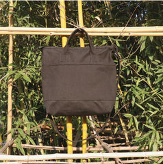 Canvas Shoulder Bag Small Square Tote Handbag Women Casual Shoulder Messenger Ba