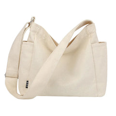 Large Canvas Crossbody Bag for Women