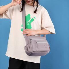 Solid Ladies Shoulder Bag High Nylon Women Messenger Bags Mobile Phone Bag