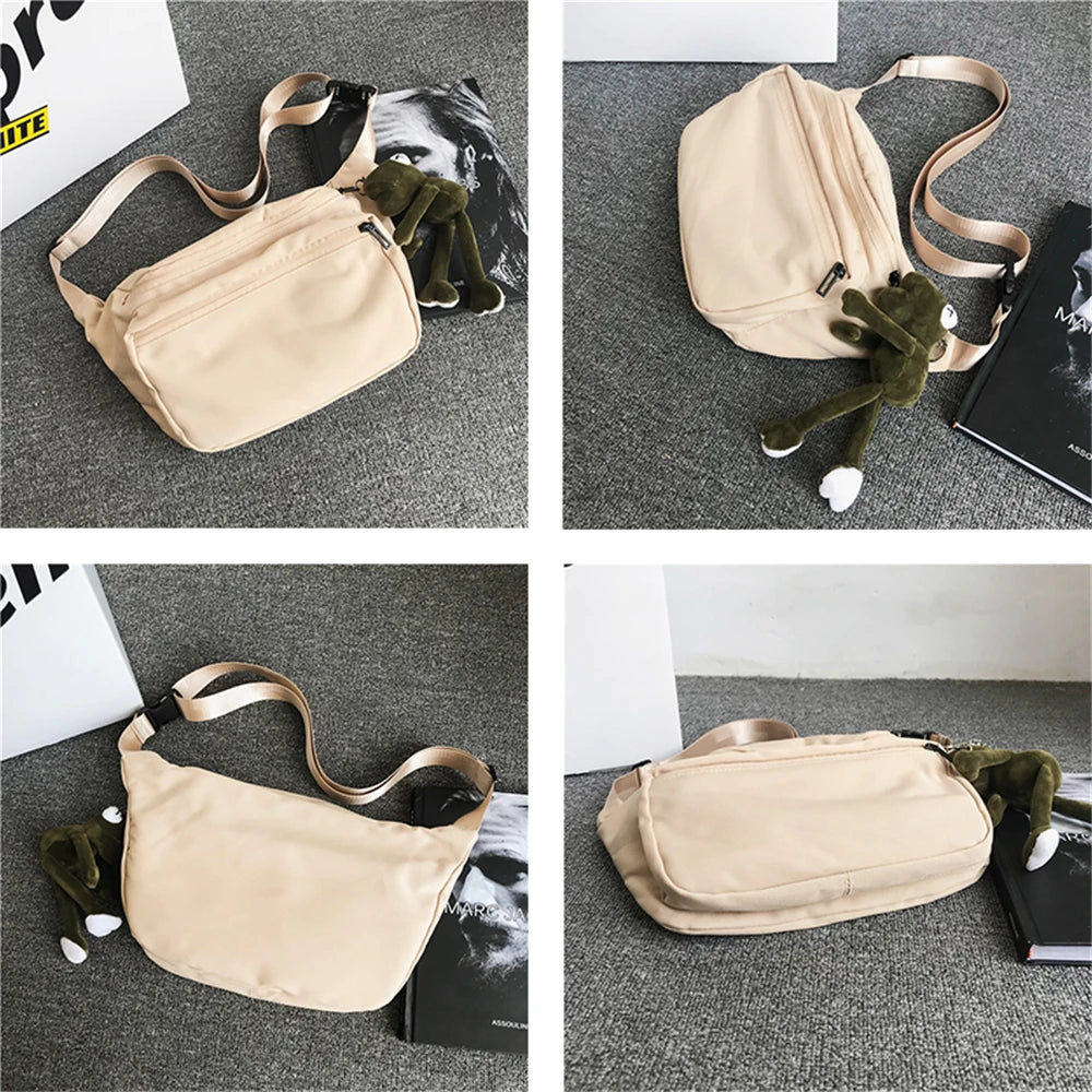 Nylon Ladies Shoulder Bag Women's Chest Bag Spring Messenger Bags