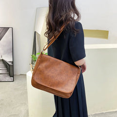Solid Women's Shoulder Bags High Canvas Ladies Crossbody Bag