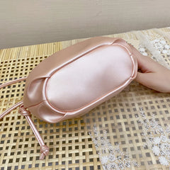 Women's Solid Crossbody Clutch Bag for Party Events