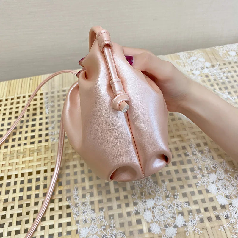 Women's Solid Crossbody Clutch Bag for Party Events