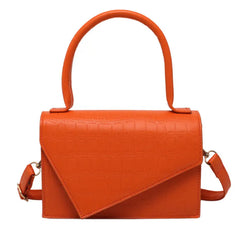 Women's Solid Crossbody Handbag High PU Leather Small Purse