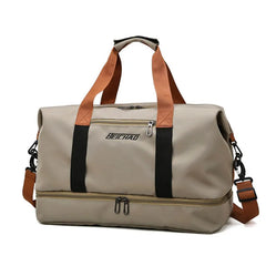 Large Capacity Unisex Travel Bag with Wet Separation