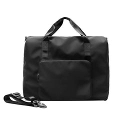 Solid Folding Travel Bag Sports Gym Bag Travel Duffle