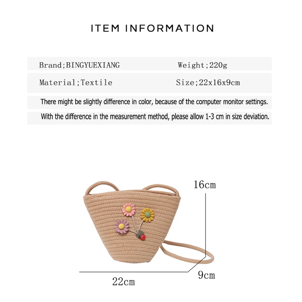 Solid Knitting Ladies Shoulder Bag Women's Messenger Bag Small Women Beach Bags