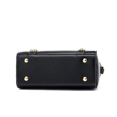 Solid Leather Handbags for Women Crossbody Shoulder Bags