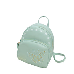 Solid Mini Backpack Casual Small Bags For Women Girls All-match Bags