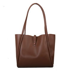 Large Capacity Shoulder Bag Women's Tote Bag, Solid Mother Bag, Handbags