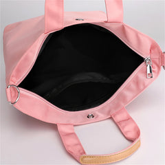 Solid Nylon Women's Shoulder Bag Multifunctional