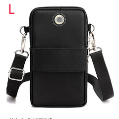 Solid Zipper Messenger Bag for Women