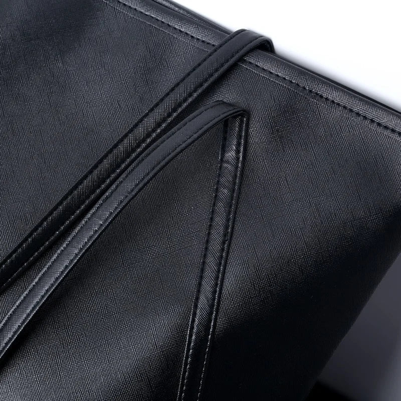 PU Leather Women Shoulder Bags Large Capacity Shopping Armpit Messenger