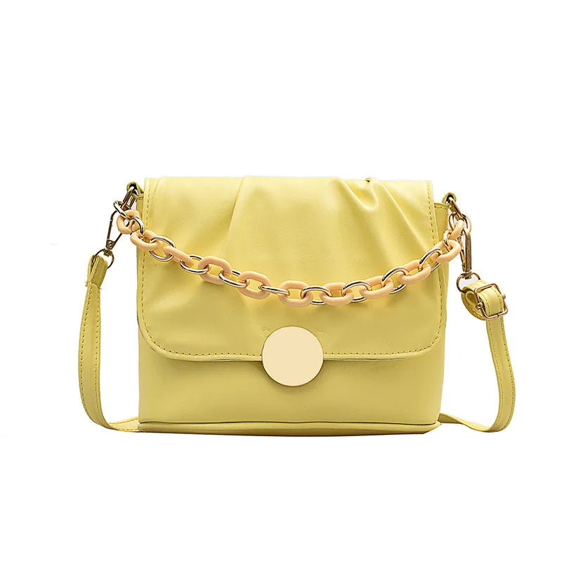 High-Quality PU Leather Pleated Tote Bag for Women