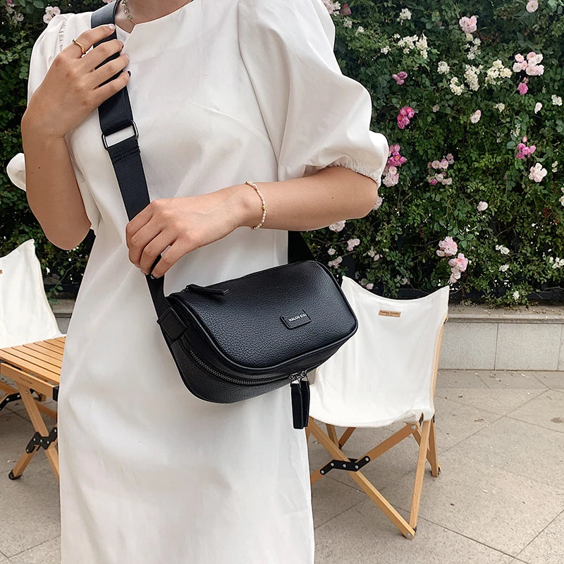 Women's Pu Leather Crossbody Bag Travel Shoulder Bag