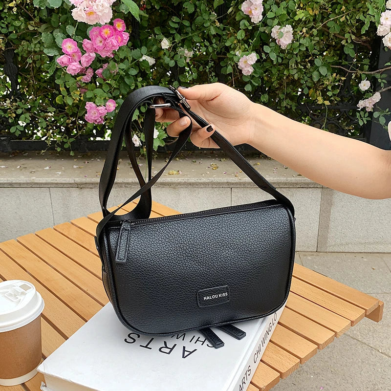 Women's Pu Leather Crossbody Bag Travel Shoulder Bag