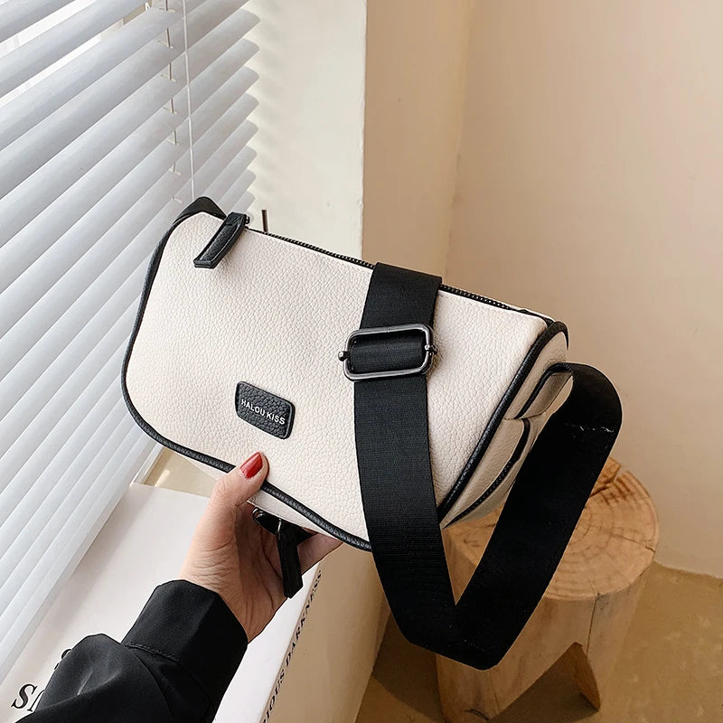 Women's Pu Leather Crossbody Bag Travel Shoulder Bag