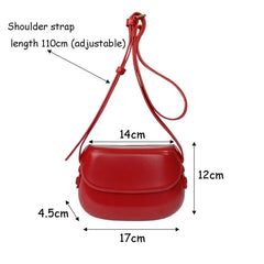 Zebra-stripe Crossbody Shoulder Bag PU Leather Women's Handbag
