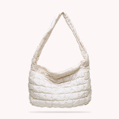 Eiderdown Shoulder Bag PU Leather Totes Clutch Bag